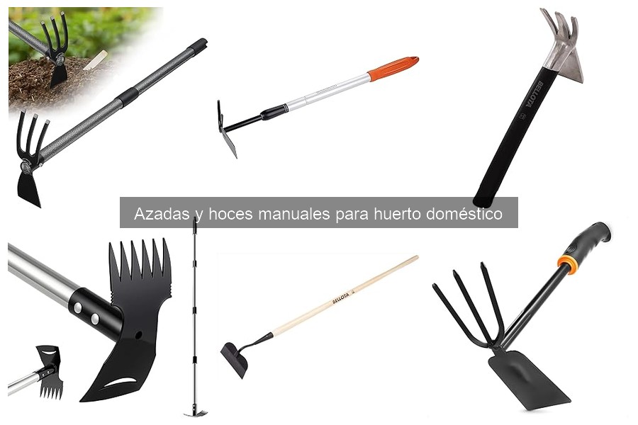 Innovaciones en Azadas y Hoces Manuales para Huertos