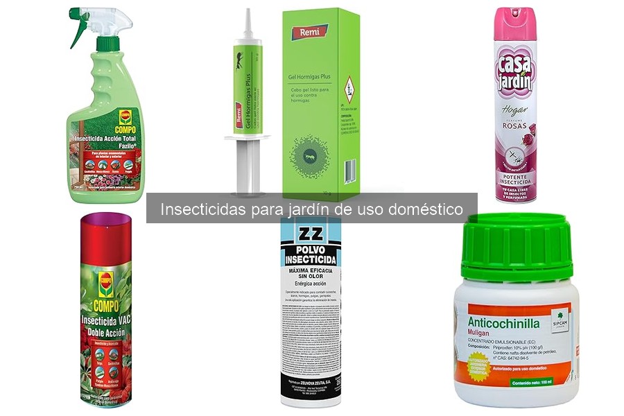 Insecticidas para Jardín de Uso Doméstico: Guía Completa
