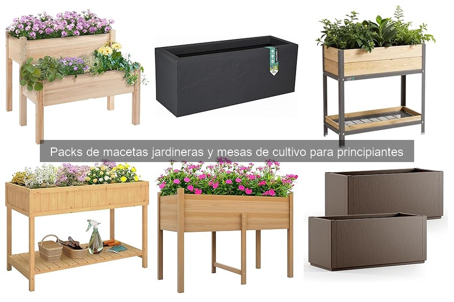 Instrucciones de montaje para mesas de cultivo fáciles