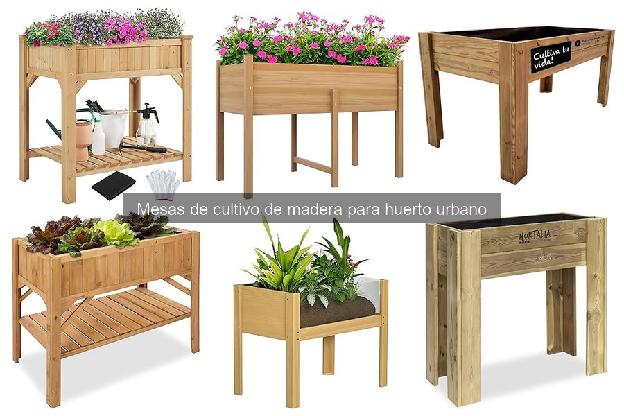** Instrucciones para Montar una Mesa de Cultivo de Madera