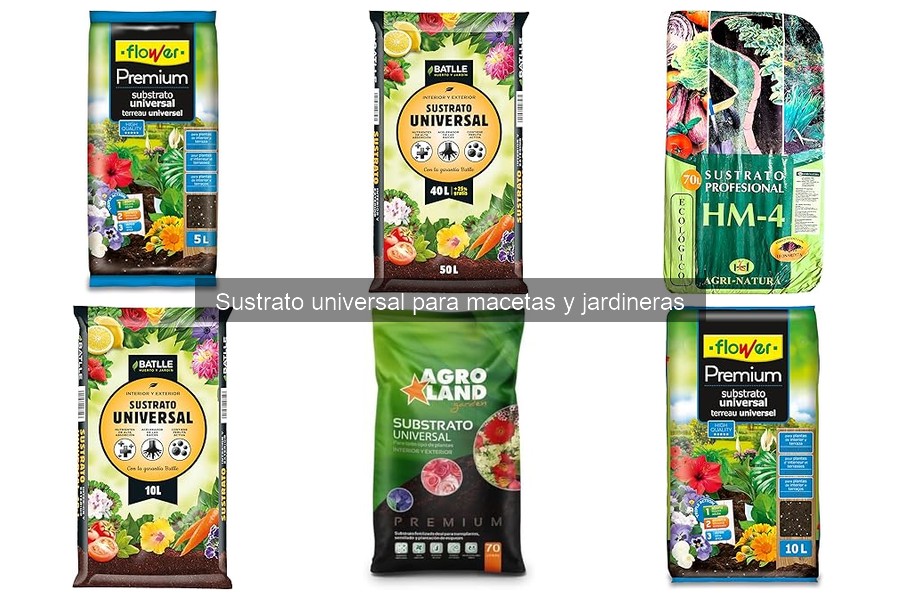 Instrucciones para Usar Sustrato Universal en Macetas