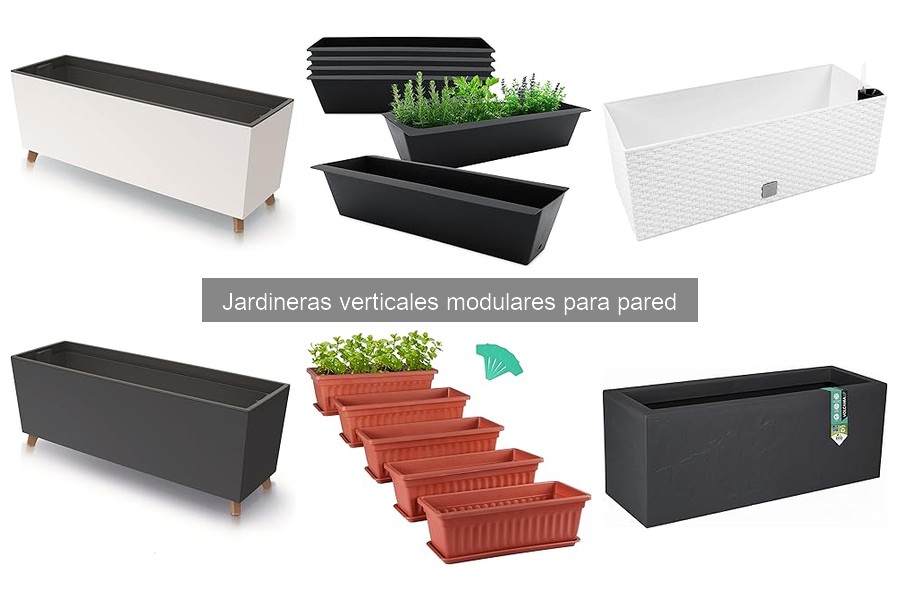 Jardineras verticales modulares: dónde comprarlas baratas