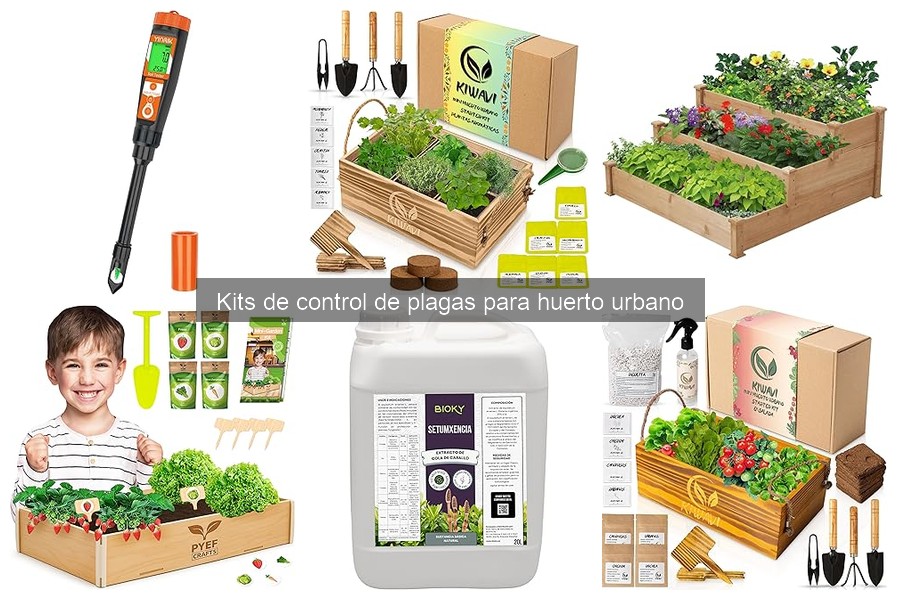 Kits de control de plagas para huertos urbanos: Todo lo que necesitas