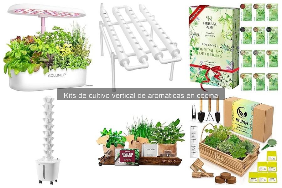 Kits de Cultivo Vertical de Aromáticas: ¿Qué son y Beneficios?