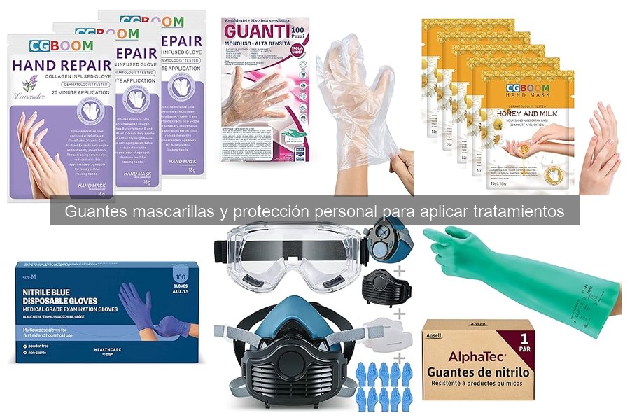 Limpieza y mantenimiento de guantes y mascarillas
