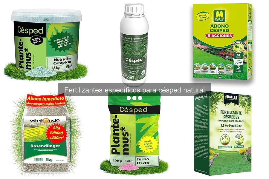 Los mejores fertilizantes para césped natural en 2023