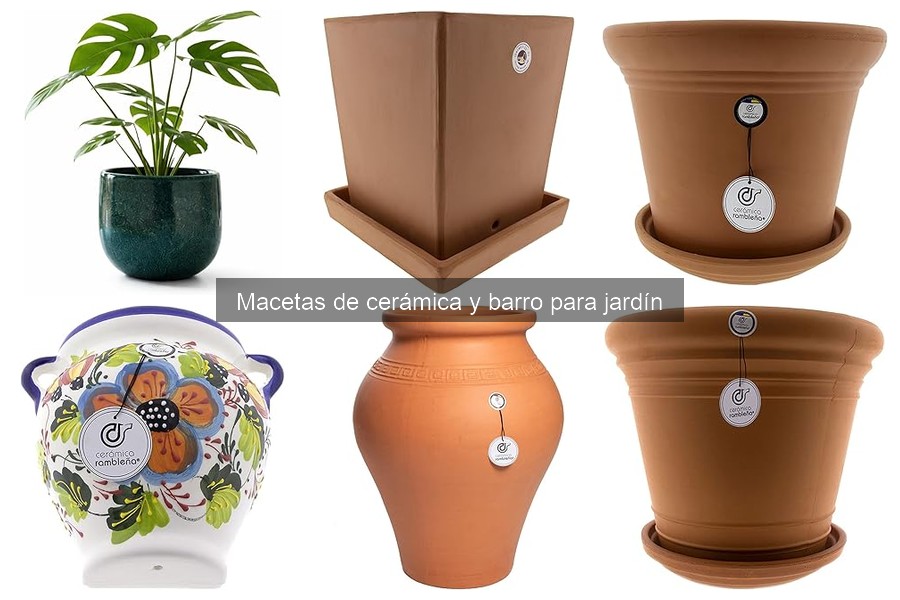 Macetas de barro vs cerámica: ¿cuál es mejor para exteriores?