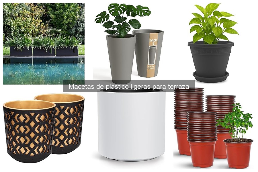 Macetas de Plástico Ligeras: ¿Qué Son y Ventajas?