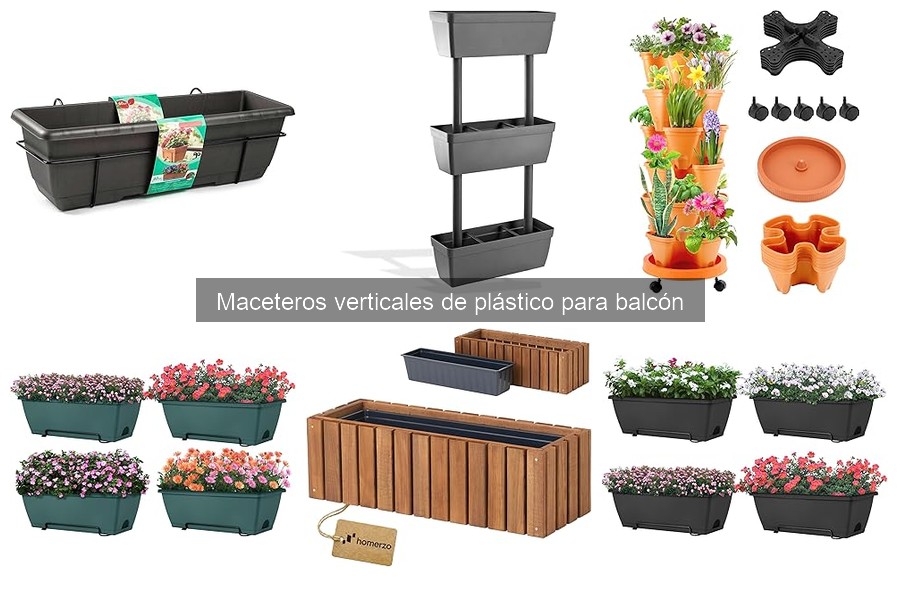 Maceteros Verticales de Plástico: Beneficios y Características