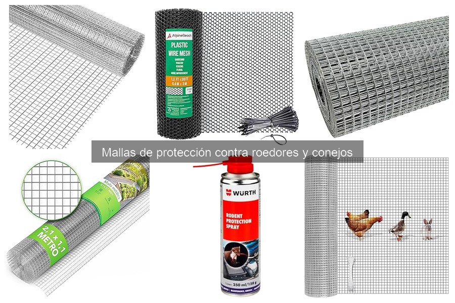 Mallas de protección contra roedores y conejos: ¿qué son?