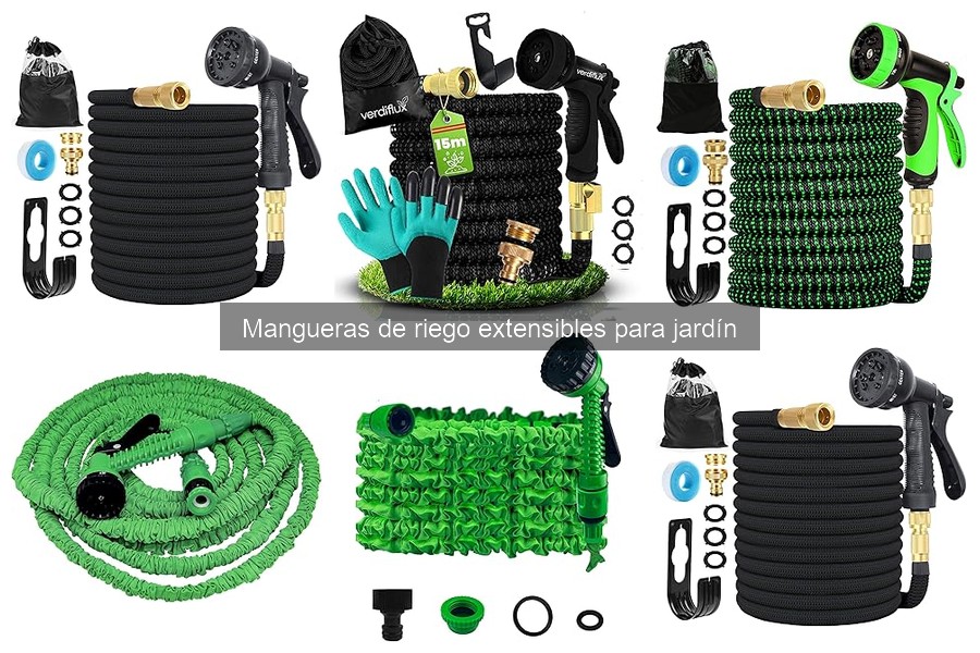 Mangueras de riego extensibles: ¿son seguras en invierno?