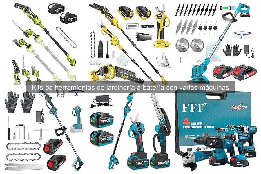 Mantén en Perfecto Estado tus Herramientas de Jardinería a Batería