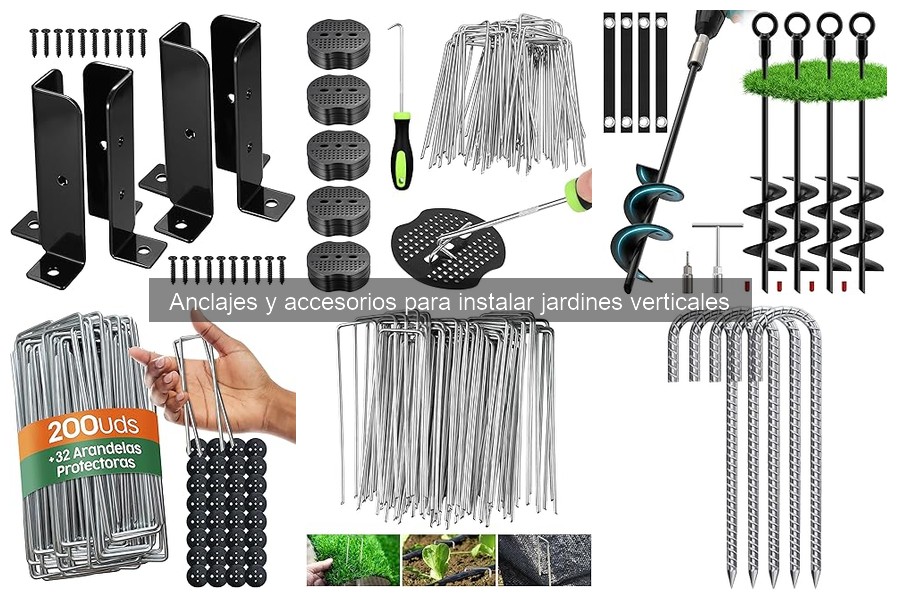 Mantenimiento de anclajes para jardines verticales: guía práctica