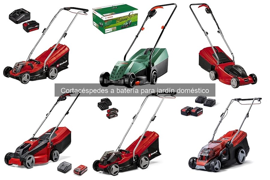 Mantenimiento de cortacéspedes a batería: Guía práctica