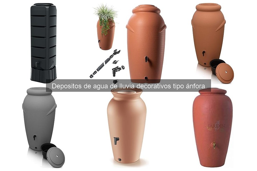 Mantenimiento de depósitos de agua de lluvia tipo ánfora