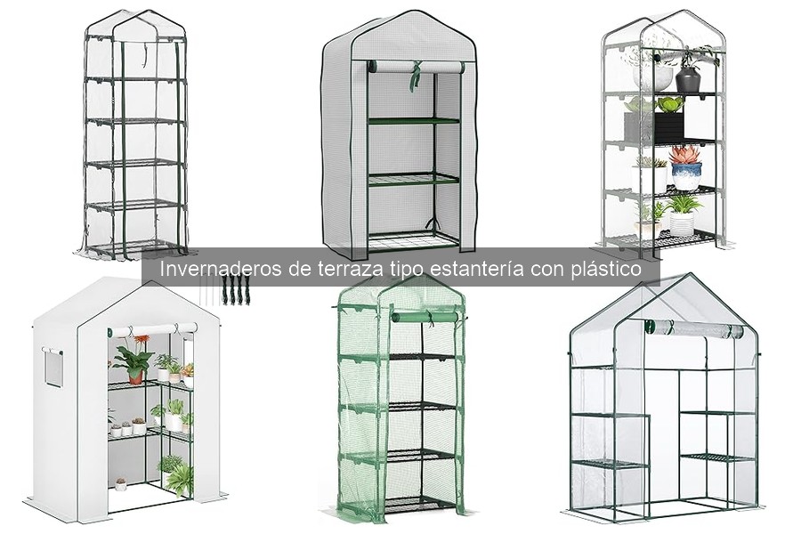 Mantenimiento de invernaderos de terraza tipo estantería