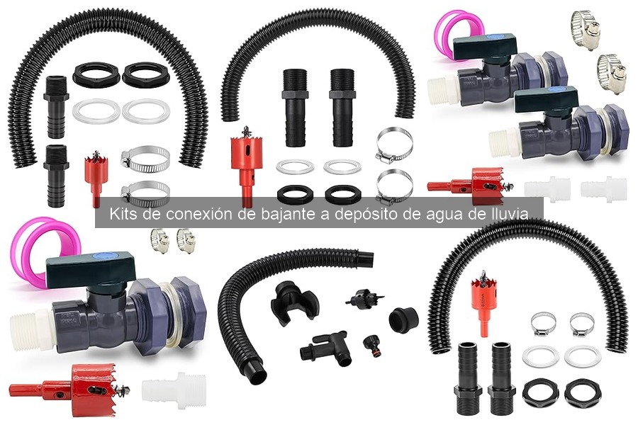 Mantenimiento de Kits de Conexión de Agua de Lluvia