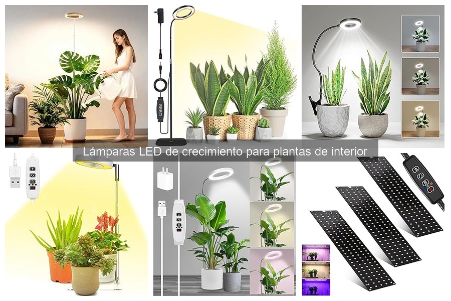 Mantenimiento de Lámparas LED de Crecimiento para Plantas
