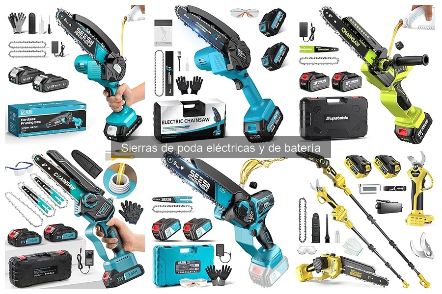 Mantenimiento de Sierras de Poda Eléctricas: Guía Práctica