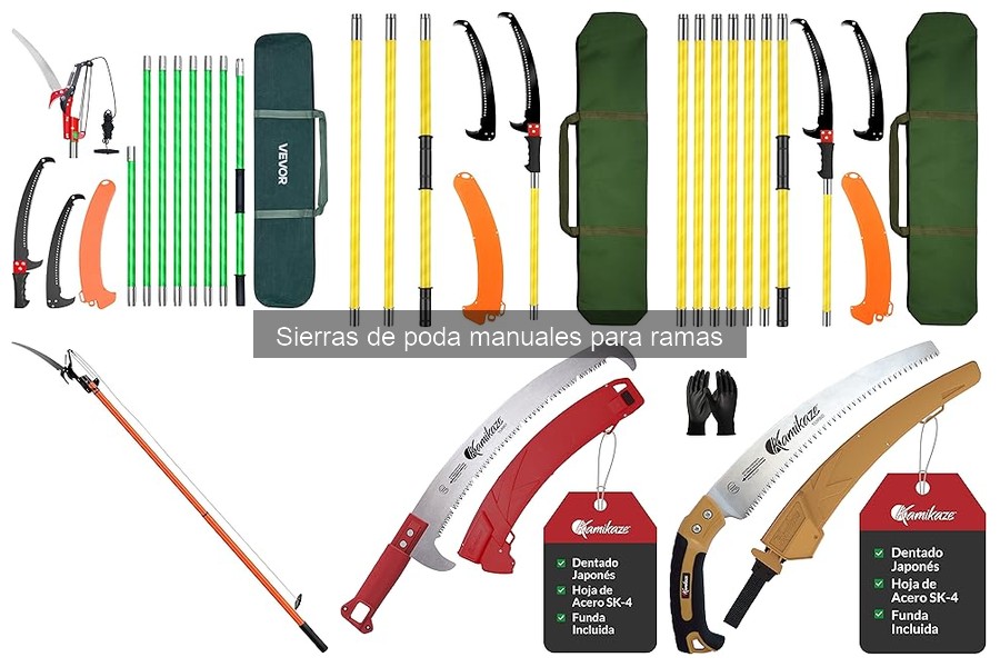 Mantenimiento de Sierras de Poda Manuales: Guía Práctica