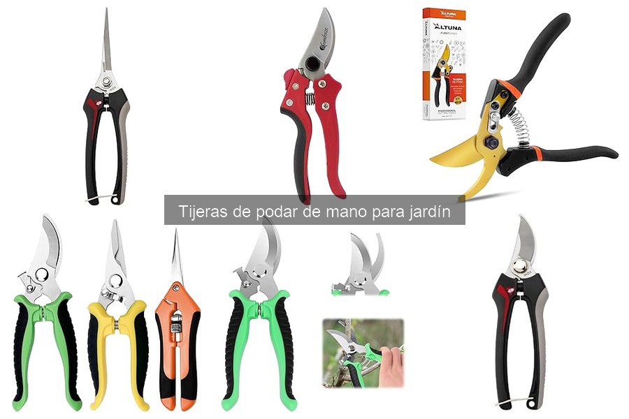Mantenimiento de tijeras de podar de mano: Guía práctica