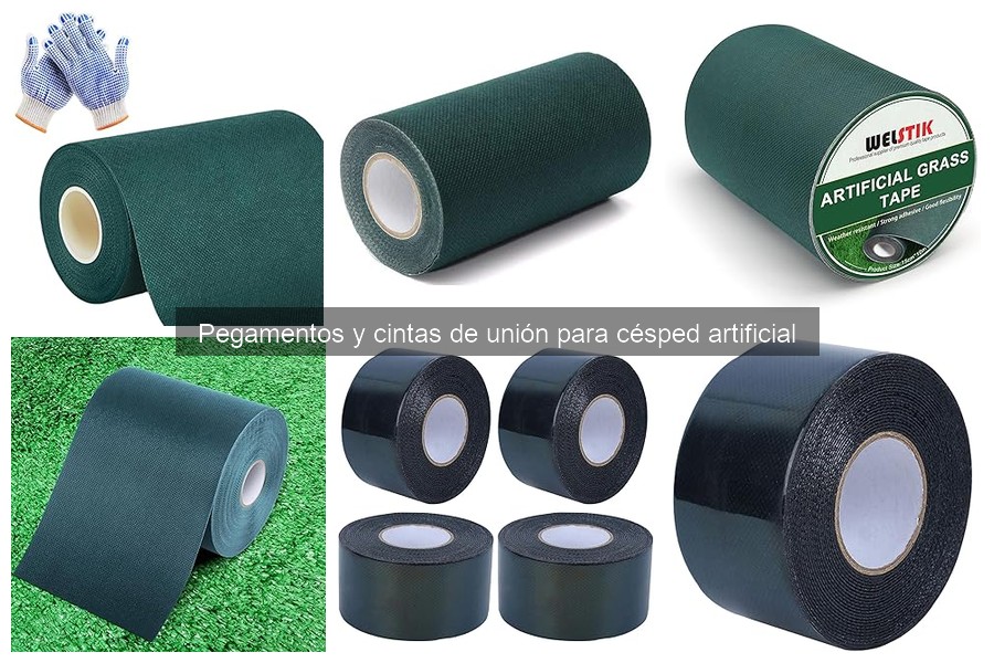 Mantenimiento del Césped Artificial: Cinta y Pegamento