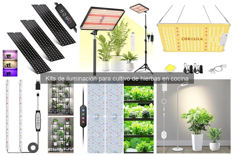 Mantenimiento efectivo de kits de iluminación para cultivo
