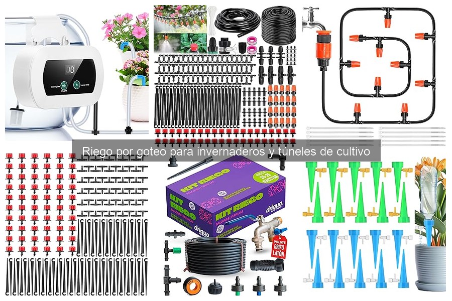 Mantenimiento efectivo de sistemas de riego por goteo