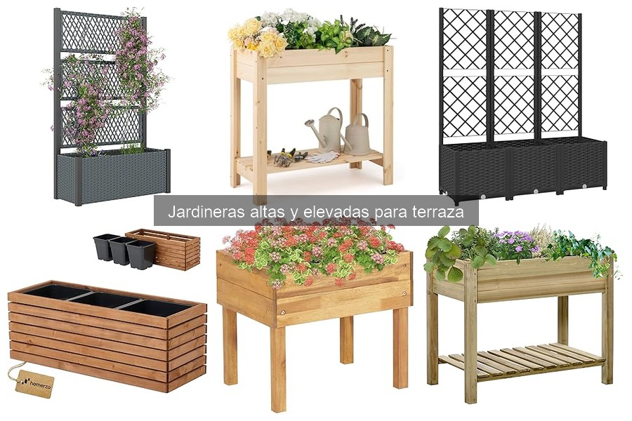 Mantenimiento y Cuidados de Jardineras Altas para Terrazas