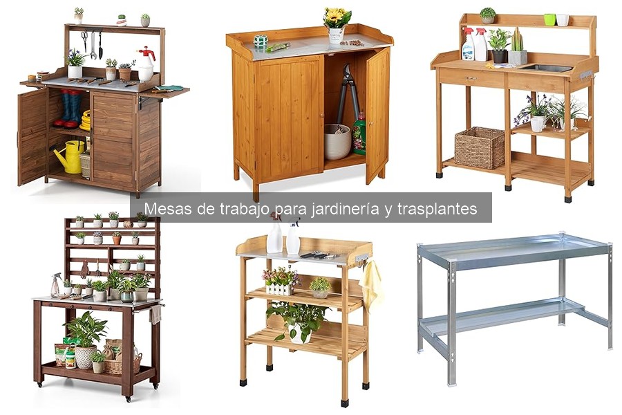 Mantenimiento y Limpieza de Mesas de Trabajo para Jardinería