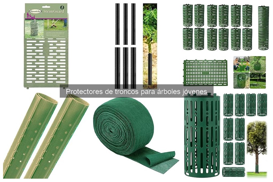Mejor protector de troncos para árboles jóvenes: comparativa 2023