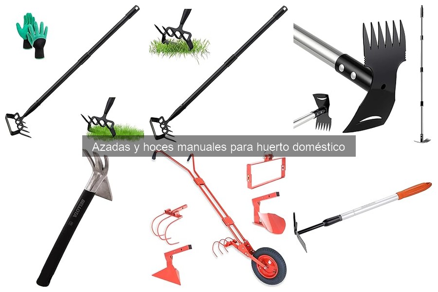 Mejores accesorios para azadas y hoces manuales en el huerto