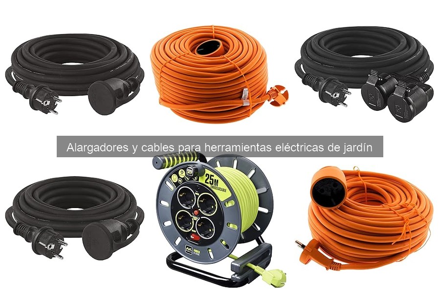 Mejores alargadores para herramientas eléctricas de jardín