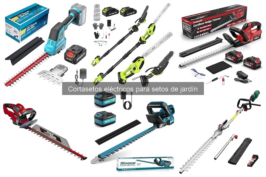 Mejores cortasetos eléctricos: guía para elegir el ideal