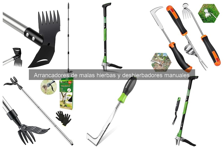 Mejores deshierbadores manuales para jardines pequeños