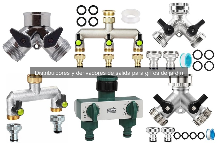 Mejores distribuidores y derivadores de riego para jardines pequeños