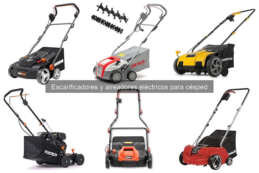 Mejores escarificadores eléctricos para césped en 2023