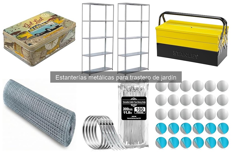 Mejores estanterías metálicas para trastero en 2023