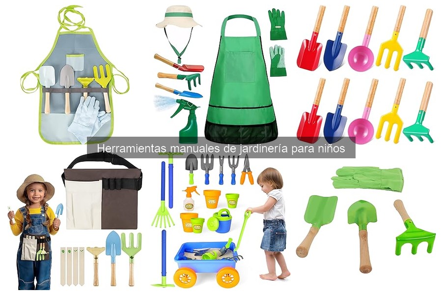 Mejores herramientas de jardinería para niños: marcas recomendadas