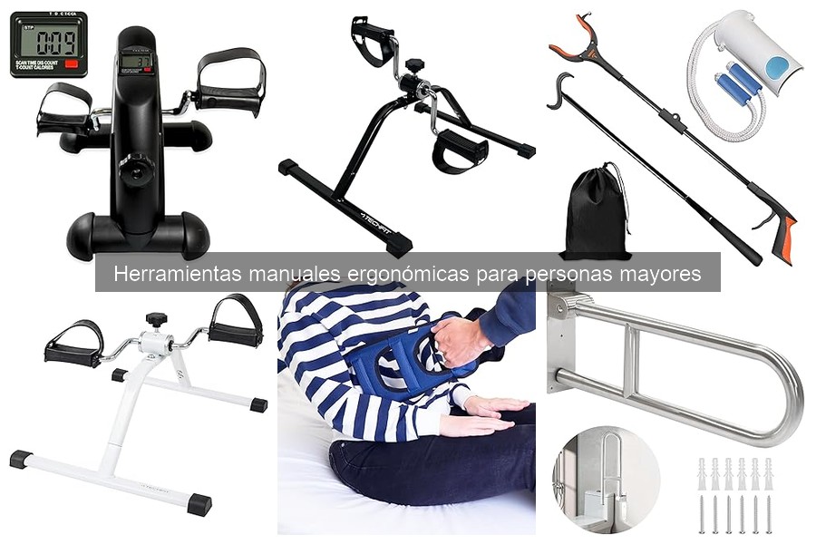 Mejores herramientas manuales ergonómicas para mayores
