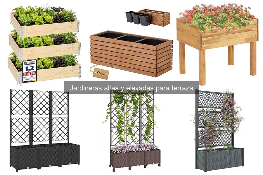 Mejores jardineras altas para balcones pequeños en 2023