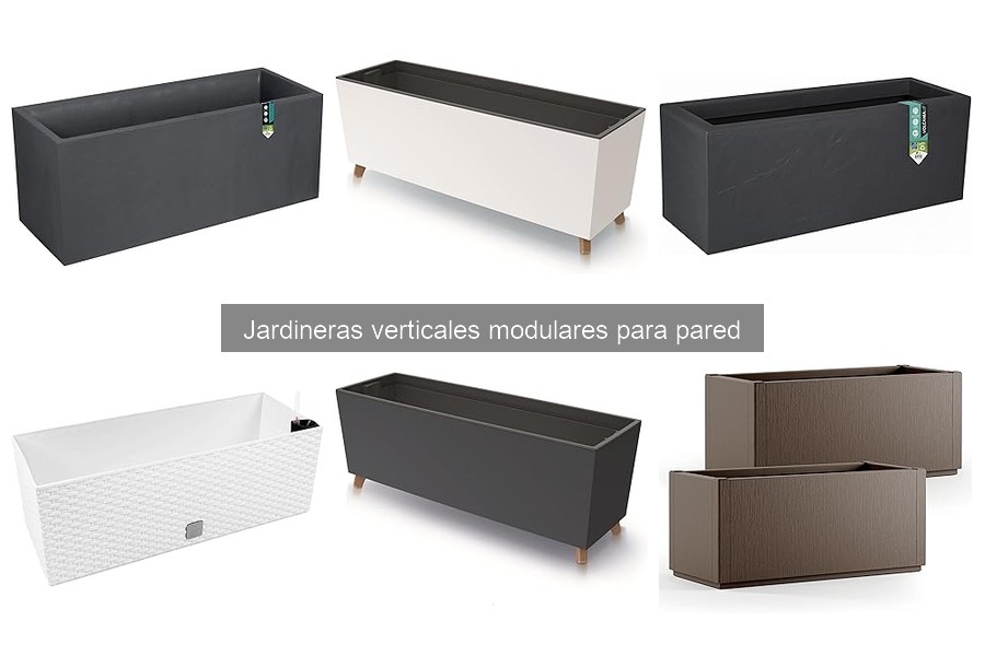 Mejores jardineras verticales modulares para apartamentos