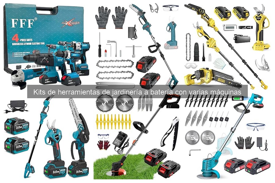 Mejores kits de herramientas de jardinería a batería para principiantes