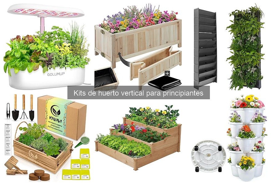 Mejores kits de huerto vertical para principiantes 2023