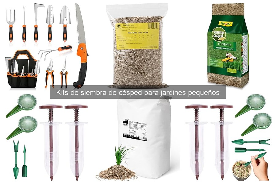 Mejores kits de siembra de césped para jardines pequeños