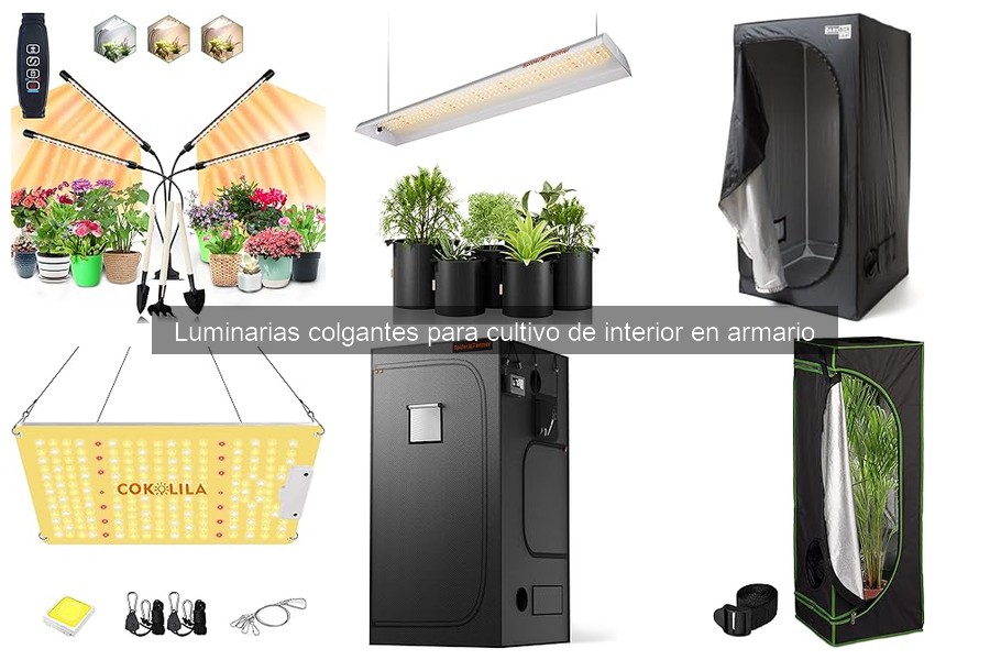 Mejores luminarias colgantes para cultivo: comparativa 2023