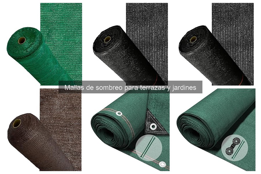 Mejores mallas de sombreo para terrazas en climas cálidos