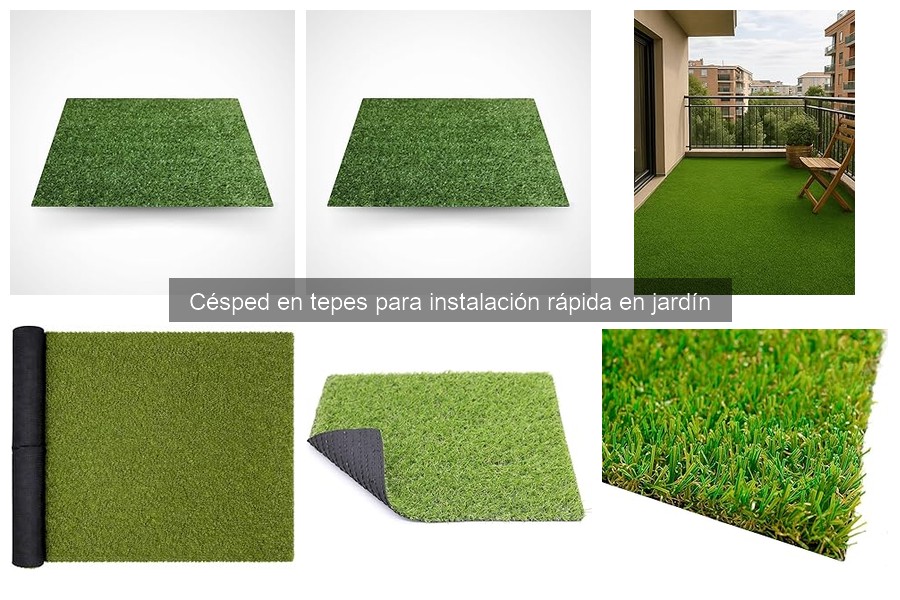 Mejores marcas de césped en tepes para jardines | Comparativa