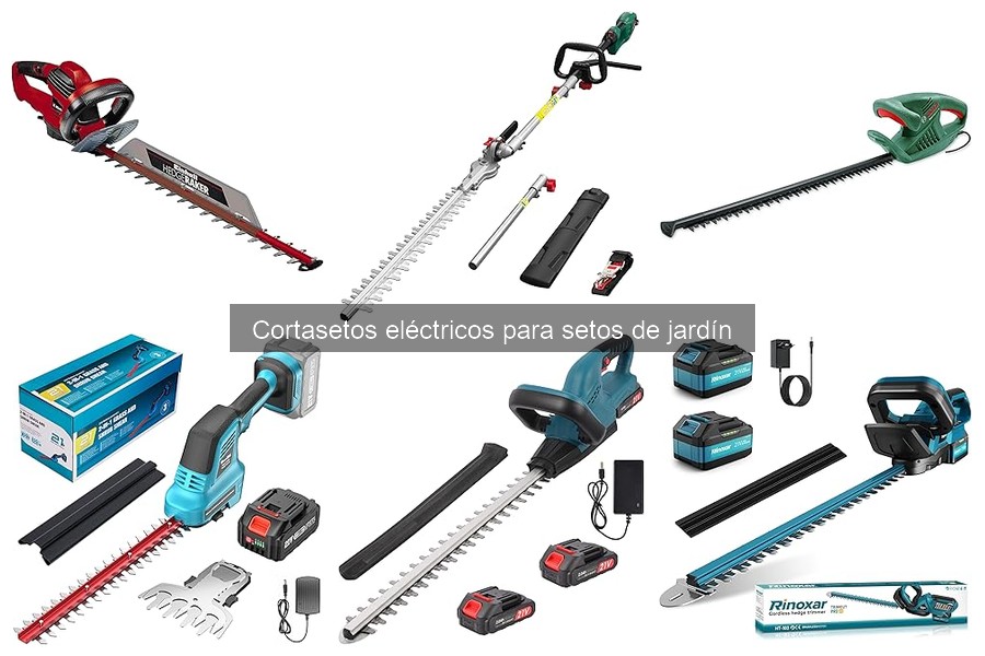 Mejores marcas de cortasetos eléctricos para jardines