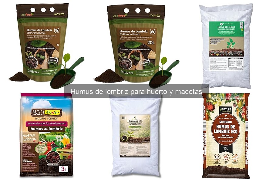 Mejores marcas de humus de lombriz para jardineros novatos